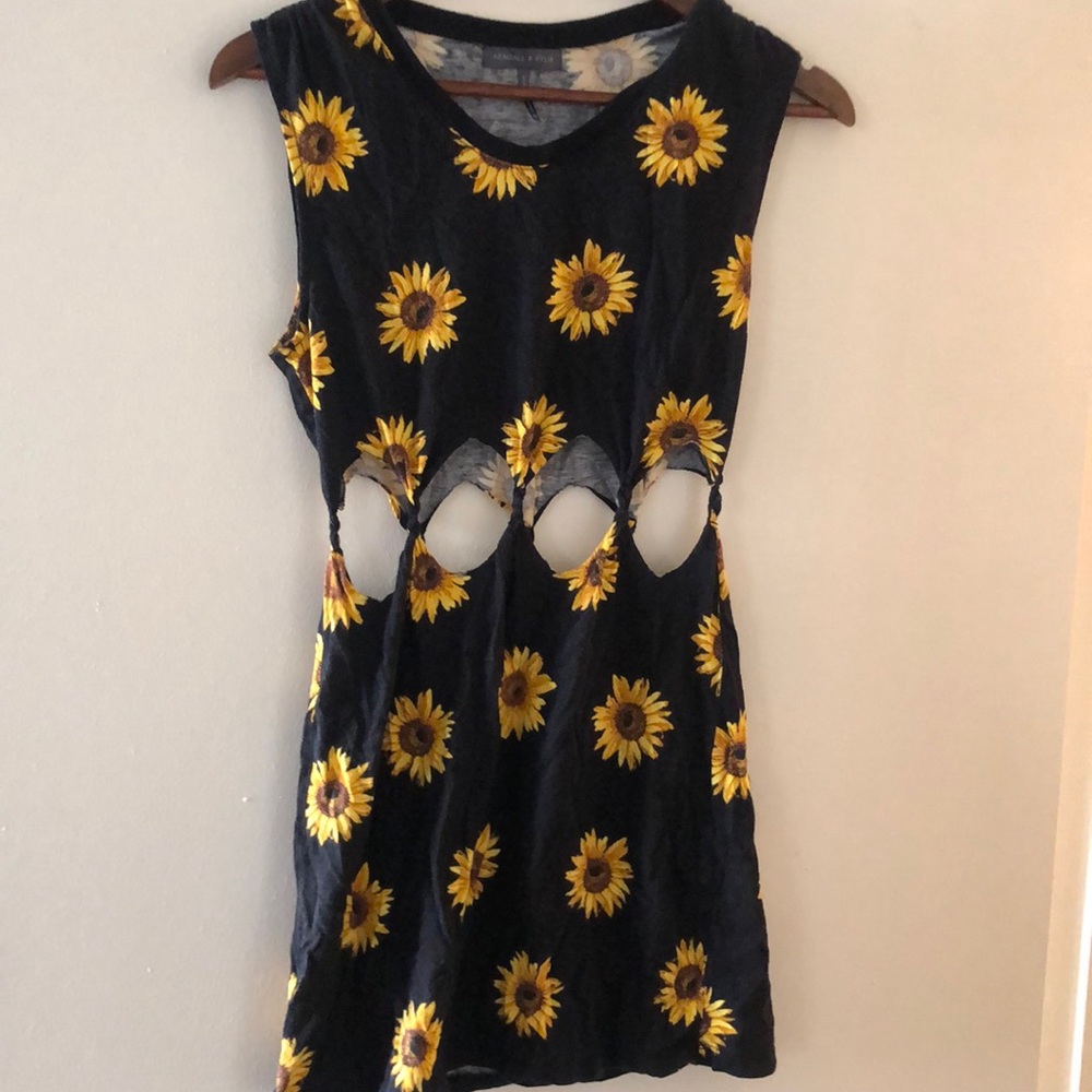 Kendall & Kylie Sunflower Dress